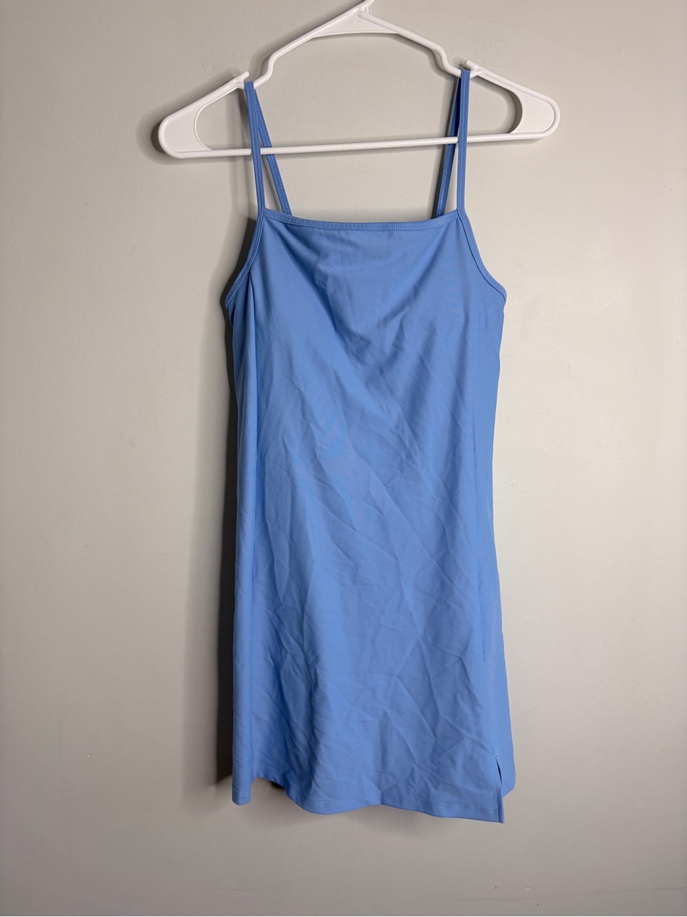 Old Navy Active Blue Periwinkle Spaghetti Strap Activewear Dress Small